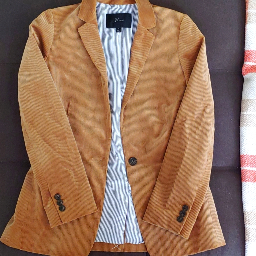 Corduroy blazer